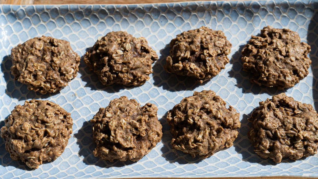 Healthy zucchini protein muffins made with oats and Studio KSL protein for a balanced snack